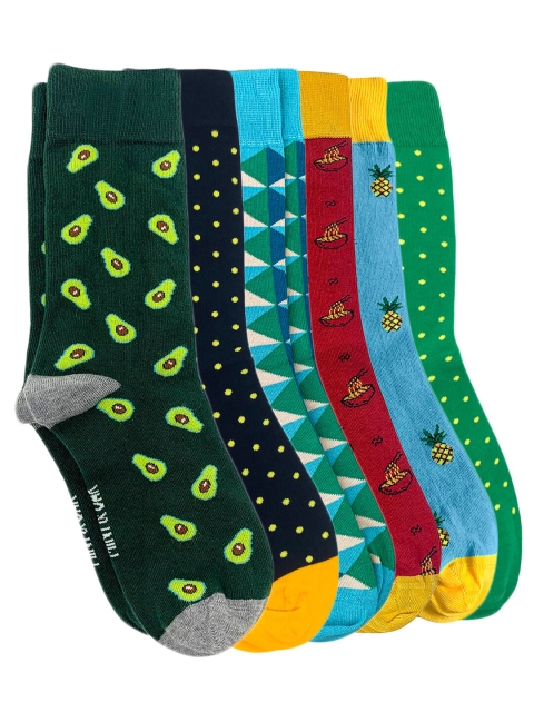 

Mint & Oak Men Multi Color Socks