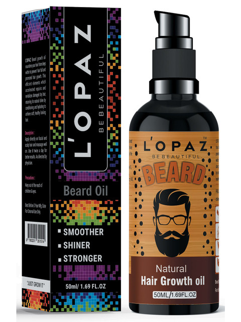 

LOPAZ Advanced Beard Growth Oil 50ml, Gold
