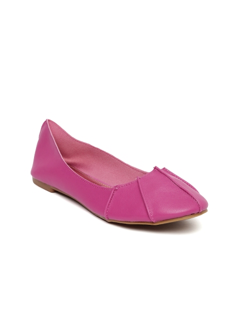 

Lavie Women Magenta Solid Ballerinas