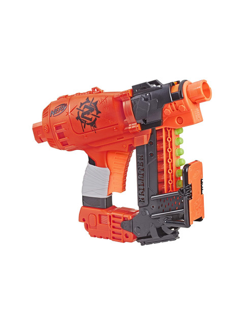 

NERF Orange Nailbiter Zombie Strike Toy Blaster Activity Toy