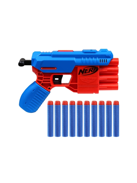 

NERF Kids Blue & Red Nerf Alpha Strike Fang QS-4 Blaster Shooter Gun With 10 Nerf Elite Darts