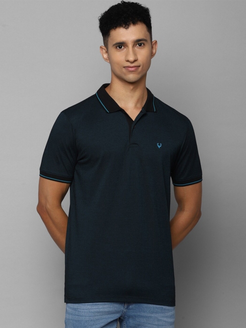 

Allen Solly Men Green Polo Collar T-shirt