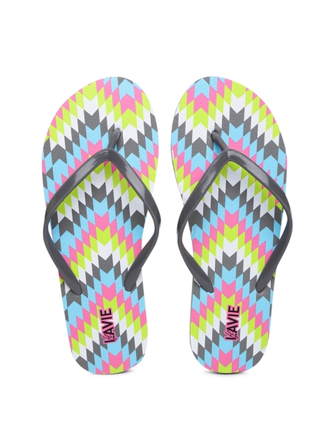 

Lavie Women Multicoloured Printed Flip-Flops, Multi