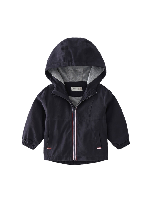 

Hopscotch Boys Navy Blue Crop Tailored Jacket