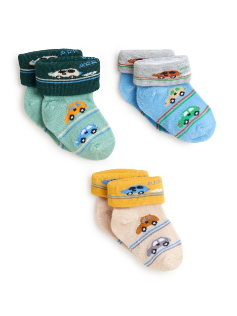 

Hopscotch Infant Boys Pack Of 3 Assorted Socks, Multi