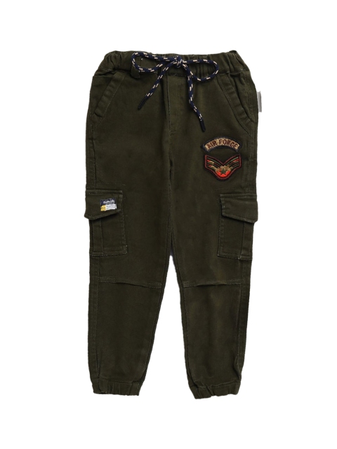 

Hopscotch Boys Green Joggers Trousers