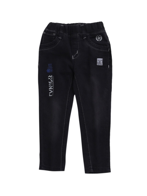 

Hopscotch Boys Grey Low Distress Stretchable Jeans