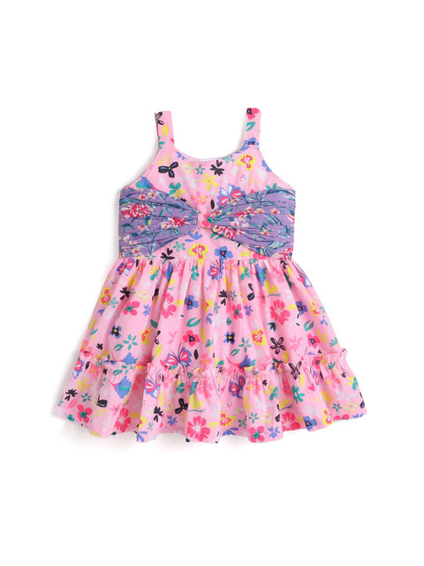 

Hopscotch Pink A-Line Dress