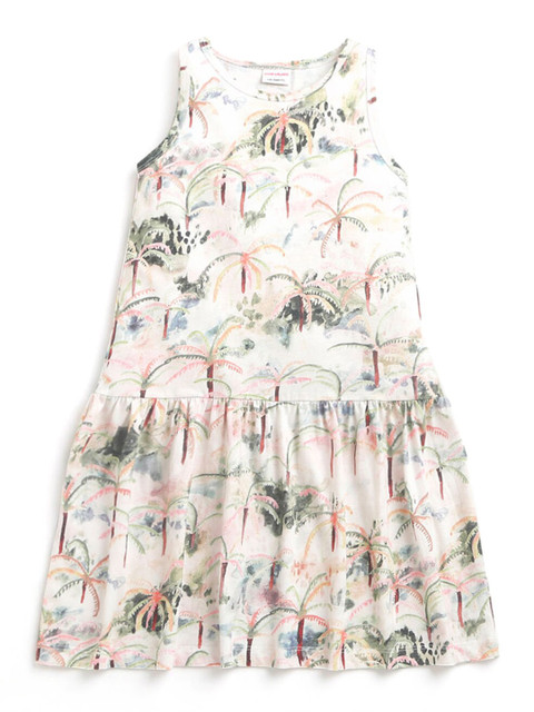 

Hopscotch Off White Floral Peplum Dress