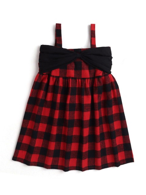 

Hopscotch Girls Red Checked Dress