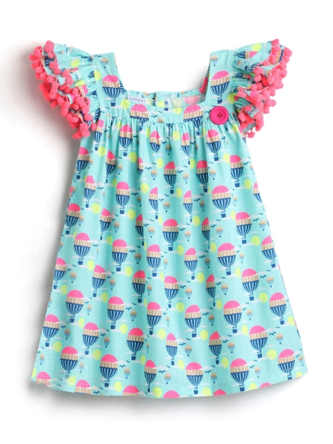 

Hopscotch Multicoloured Peplum Dress, Multi