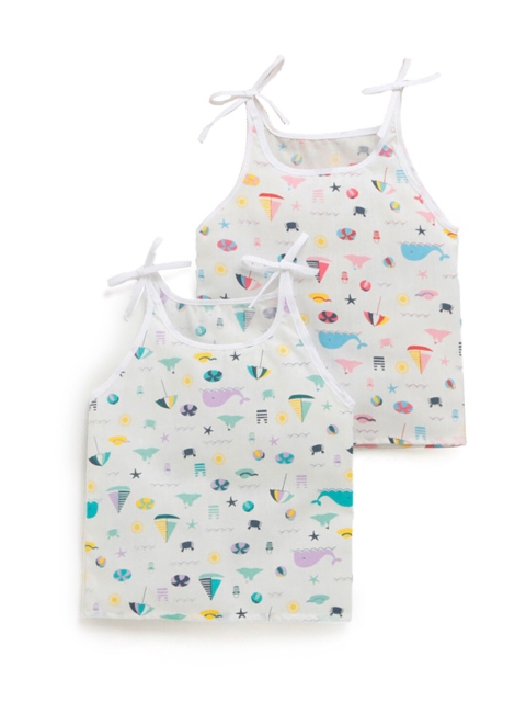 

Hopscotch Kids Multicoloured 2 Printed T-shirt, Multi