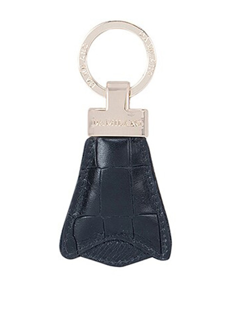 

Da Milano Black Textured Genuine Leather Key Chain