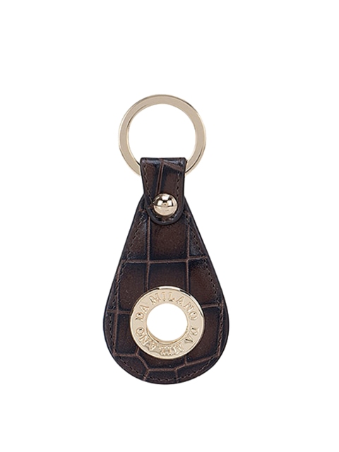 

Da Milano Brown Solid Key chain