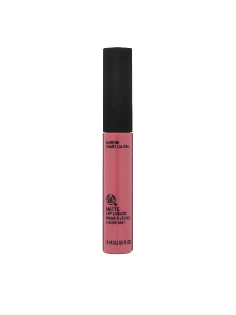 

THE BODY SHOP Matte Sustainable Lip Liquid - Pink Nairobi Camellia 034