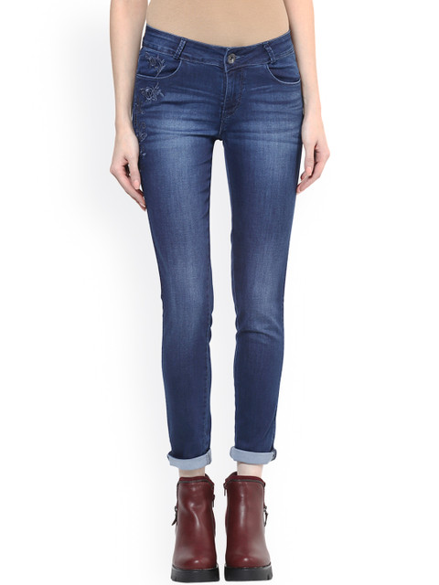 

Xpose Women Blue Relaxed Fit Stretchable Jeans