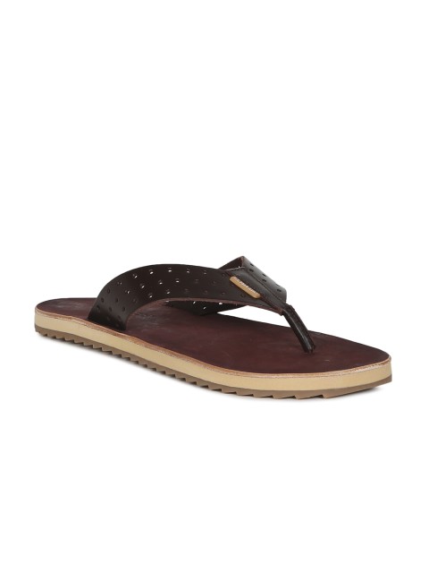 

U.S. Polo Assn. Men Brown Genuine Leather Sandals
