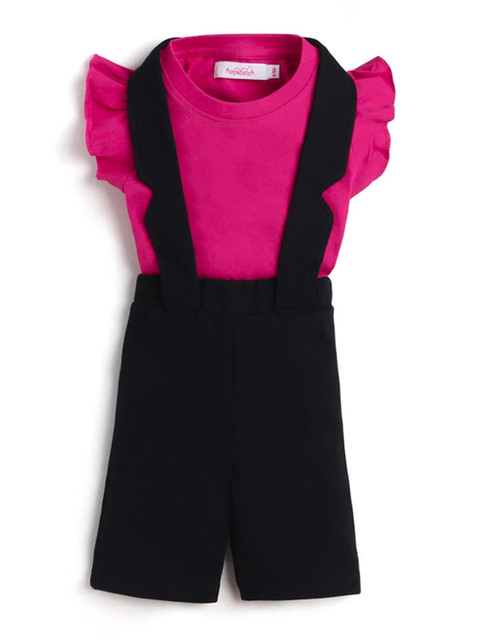 

Hopscotch Girls Pink Top with Shorts