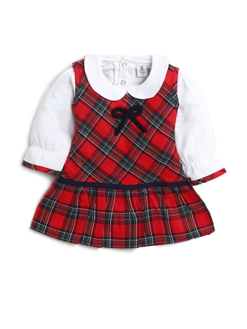 

Hopscotch Girls Red T-shirt with Skirt