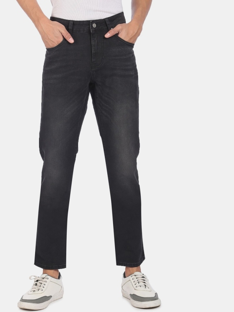 

Aeropostale Men Black Heavy Fade Jeans