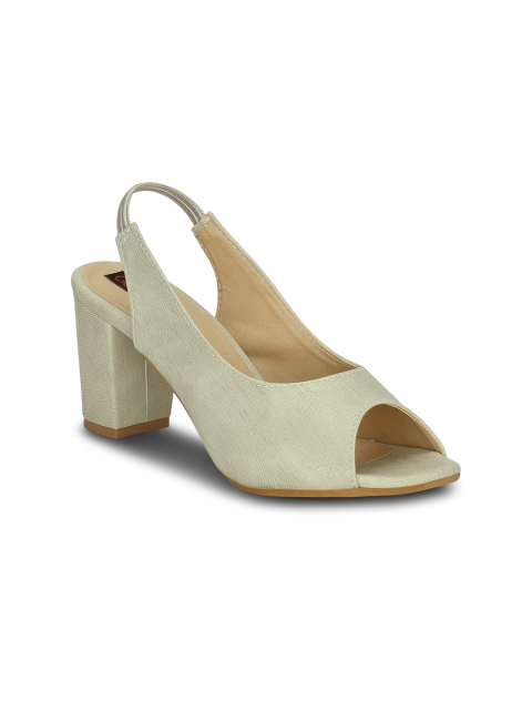 

Get Glamr Women Beige Solid Heels