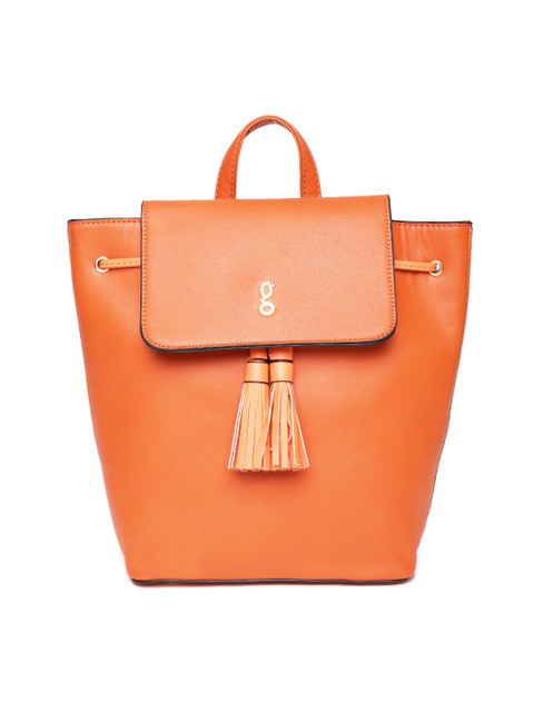 

Global Desi Women Orange Backpack