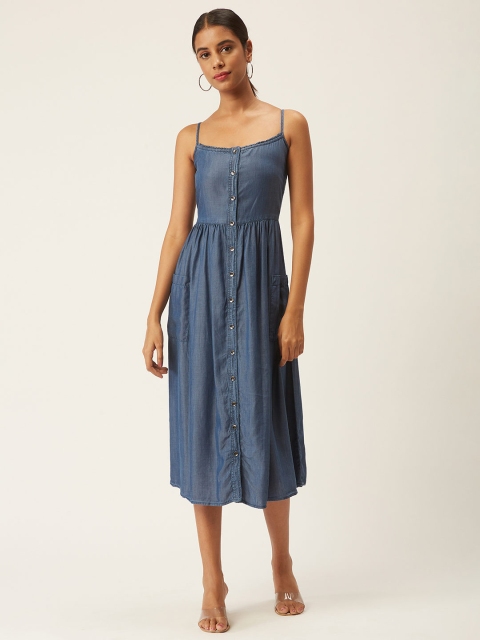 

ZOLA Blue Midi Dress