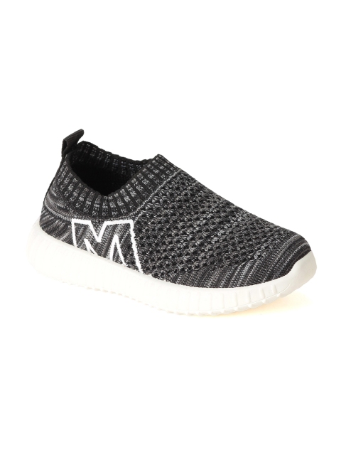 

Lil Lollipop Unisex Kids Black Walking Non-Marking Shoes