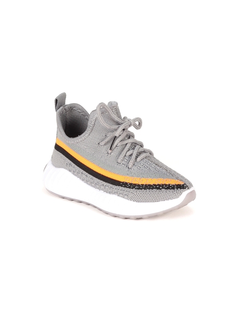 

Lil Lollipop Unisex Kids Grey Walking Non-Marking Shoes