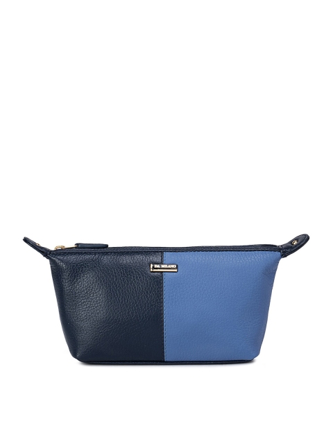 

Da Milano Blue Solid Travel Pouch