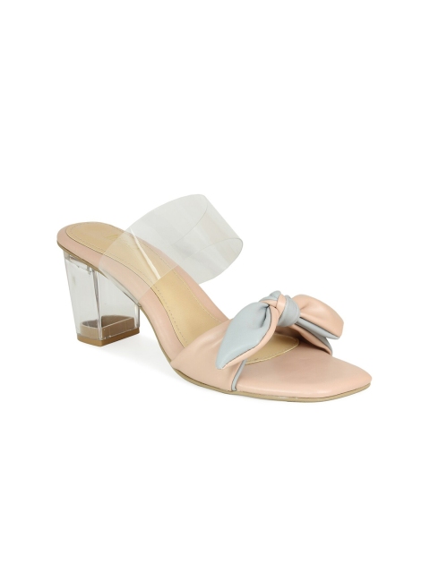 

Inc 5 Women Peach-Coloured & Peach-Coloured Comfort Sandals