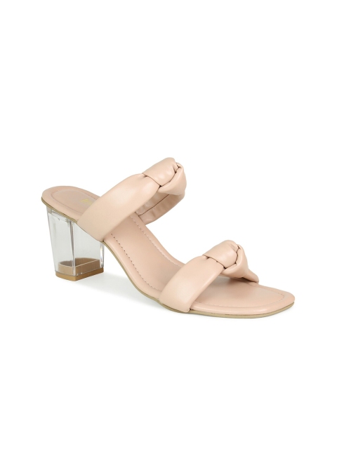 

Inc 5 Women Peach-Coloured & Peach-Coloured Comfort Sandals