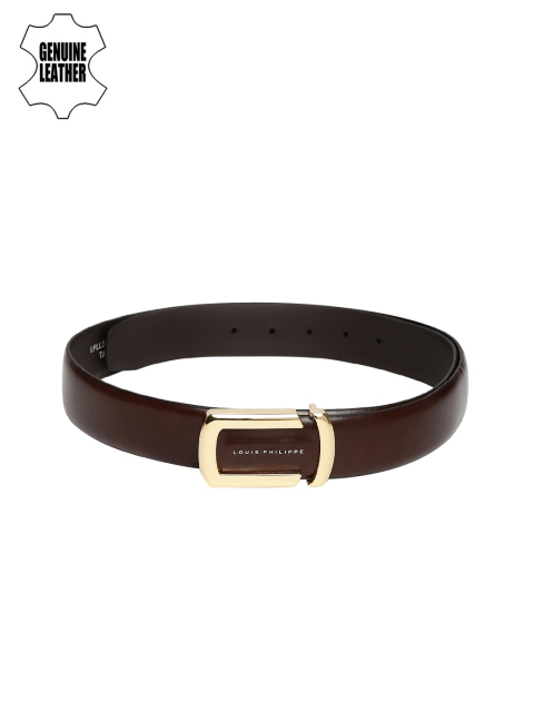 

Louis Philippe Men Brown Genuine Leather Belt