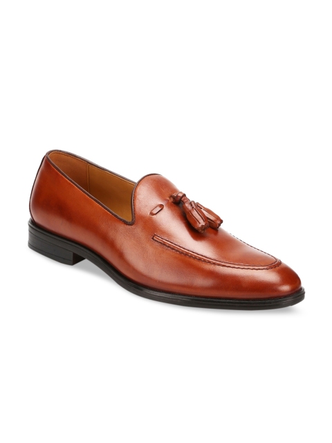 

Churchill & Company Men Tan Solid Leather Formal Oxford