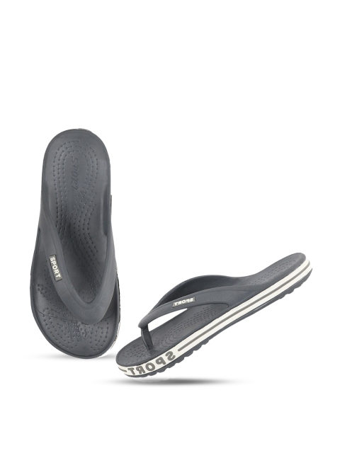 

Try Me Men Grey & White Clogs