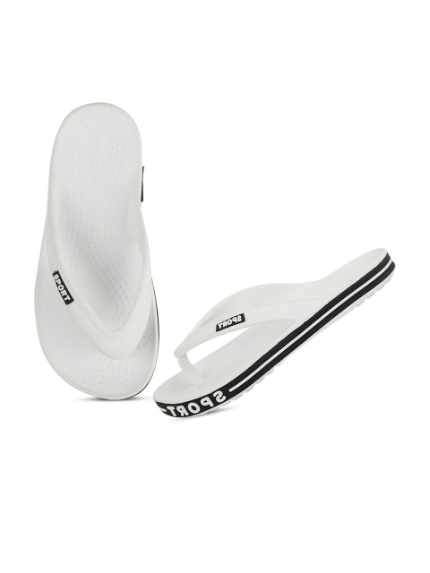 

Try Me Men White & Black Clogs
