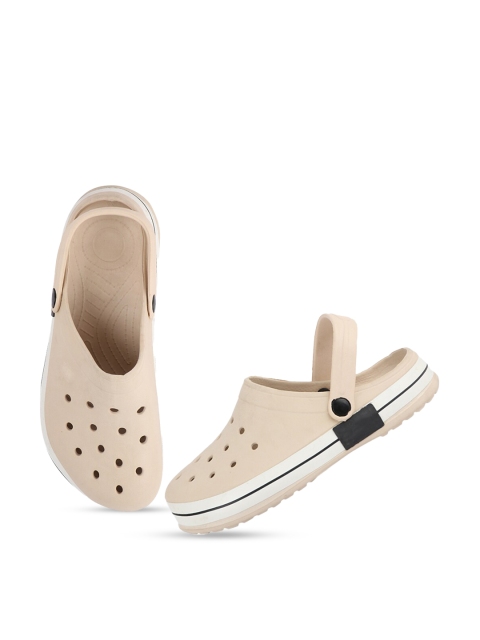 

Try Me Men Beige Clogs