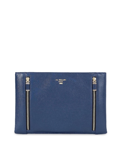 

Da Milano Blue Solid Travel Pouch