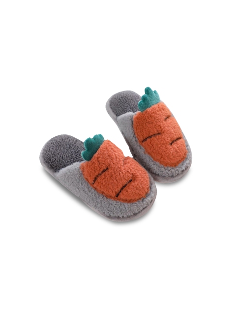 

Hopscotch Girls Grey & Orange Colourblocked Slip-On