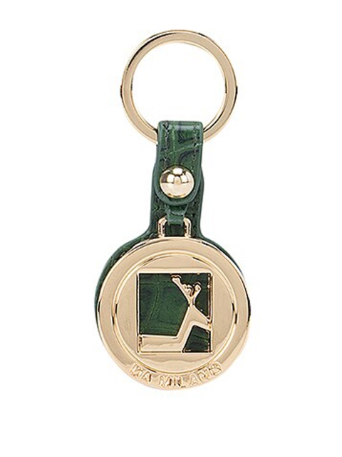 

Da Milano Unisex Green Key chain