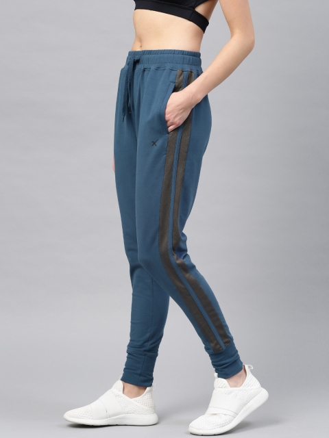 

HRX Active by Hrithik Roshan Women Teal Blue Joggers