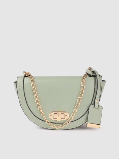 

Van Heusen Mint Green Solid Sling Bag