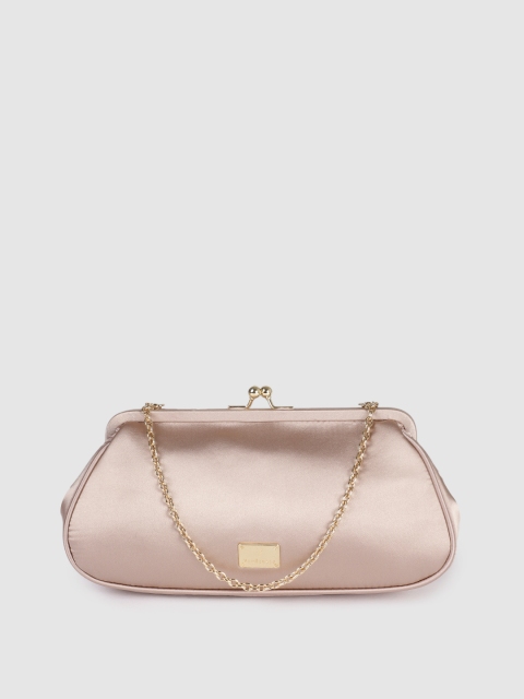 

Van Heusen Women Gold-Toned Solid Clutch