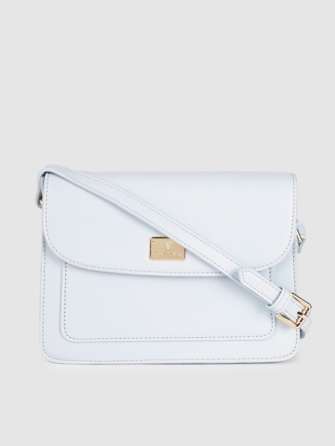 

Van Heusen Blue Solid Sling Bag