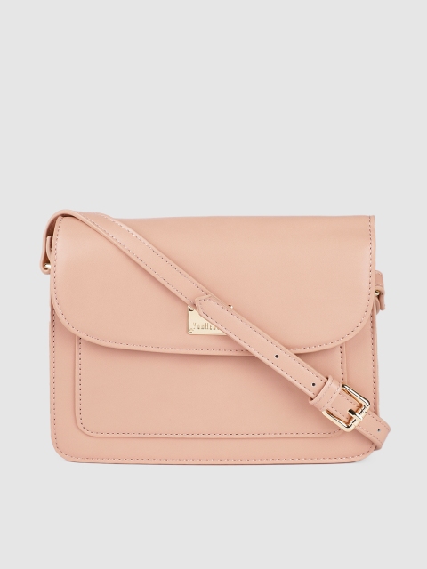 

Van Heusen Pink PU Structured Sling Bag