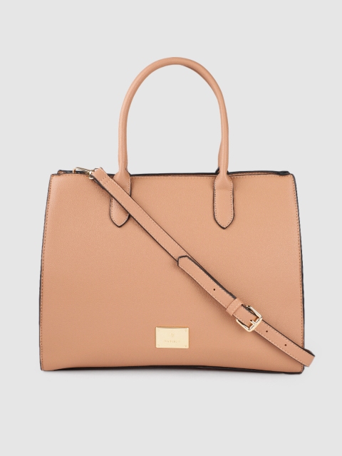 

Van Heusen Pink PU Structured Handheld Bag