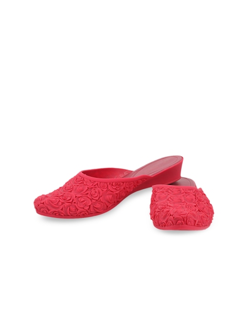 

Try Me Women Red Embellished Ethnic Ballerinas