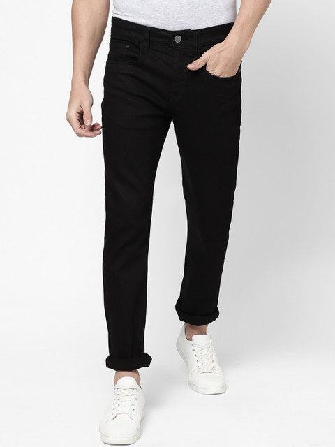 

AD By Arvind Men Black Slim Fit Jeans