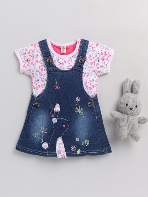 

BRATS AND DOLLS Pink Pinafore Dress
