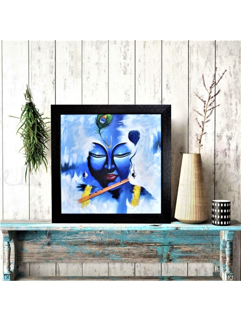 

Gallery99 Multicolored Krishan With Flute Framed Wall Art, Multi